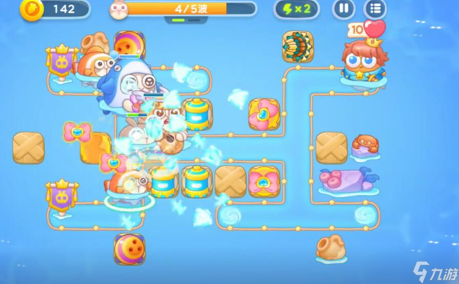 保卫萝卜4海的闺女第11关攻略
