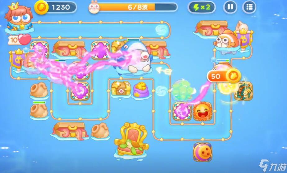 保卫萝卜4海的闺女第3关攻略