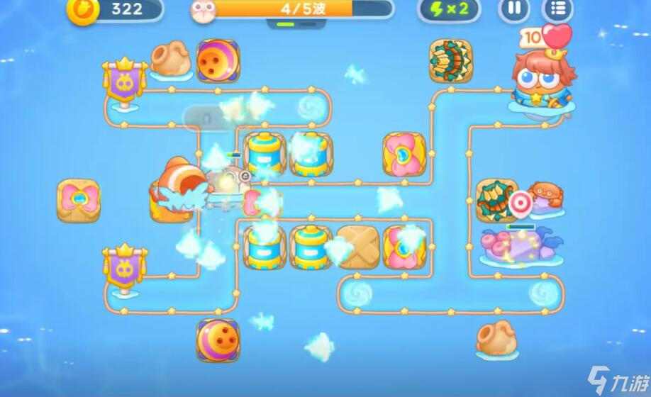 保卫萝卜4海的闺女第11关攻略