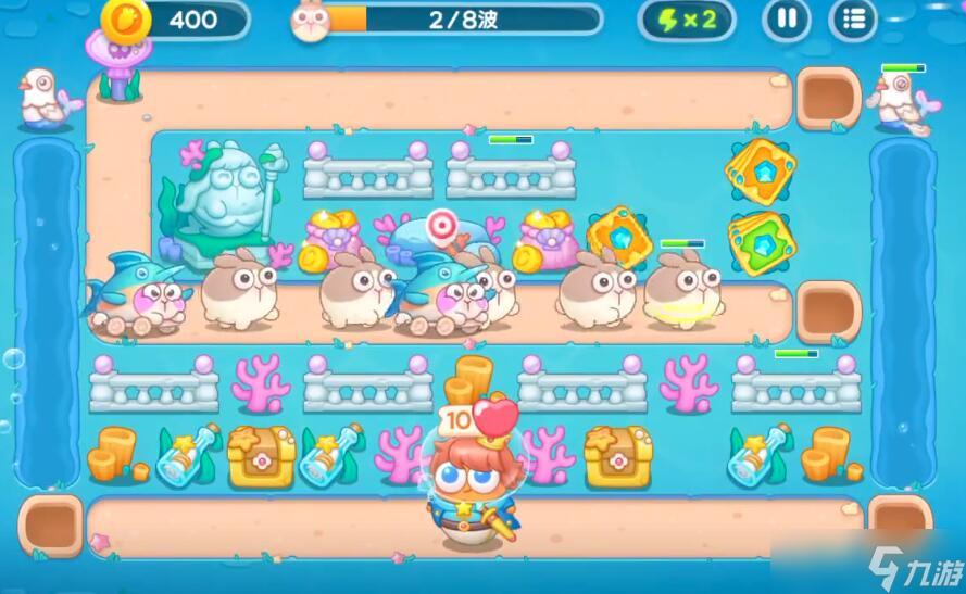 保卫萝卜4海的闺女第15关攻略
