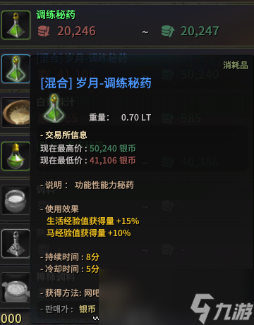 《黑色沙漠》马匹快速升级指南
