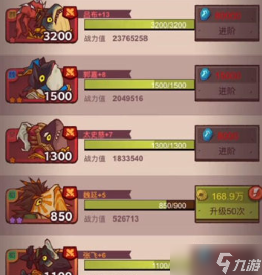 咸鱼之王最强阵容
