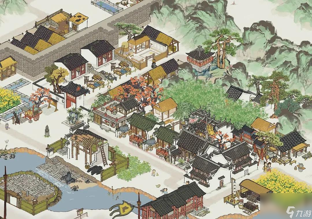 江南百景图徽州府布局图是什么-徽州府布局图一览