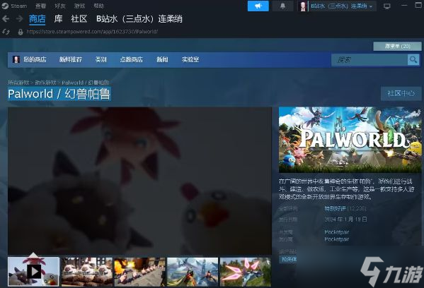 幻兽帕鲁是单机吗