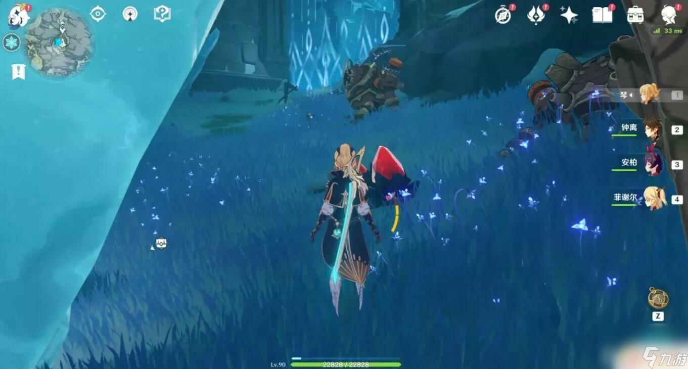 原神雪山山顶从哪进去 原神雪山山顶路线地图