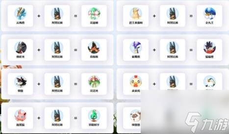 幻兽帕鲁阿努比斯配种公式一览