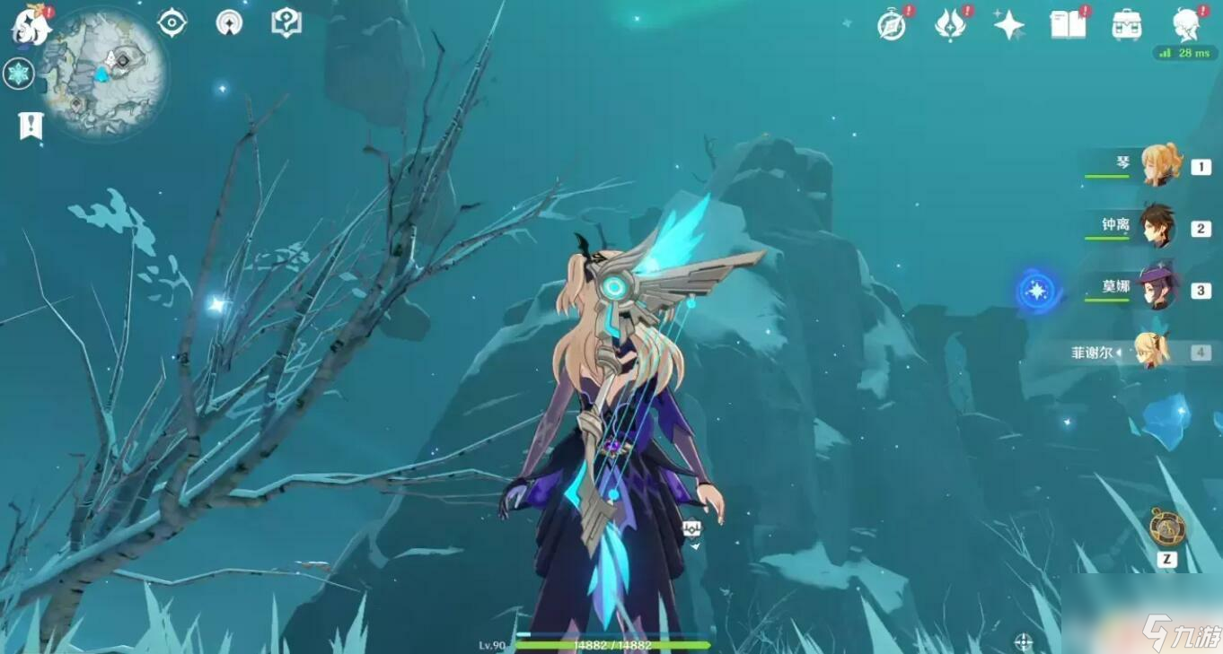 原神雪山山顶从哪进去 原神雪山山顶路线地图