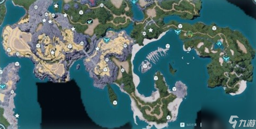 幻兽帕鲁全地图点位一览