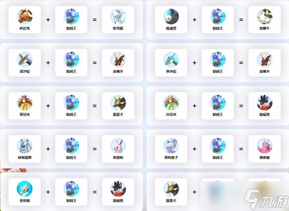 《幻兽帕鲁》狱阎王配种公式一览