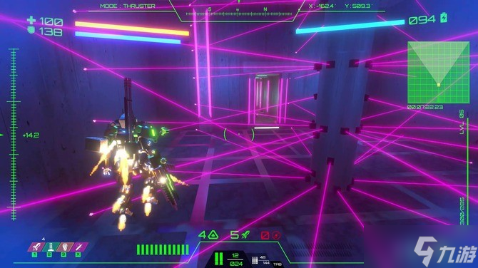 《EXTERMINATOR》Steam试玩发布 致敬《装甲核心》新游