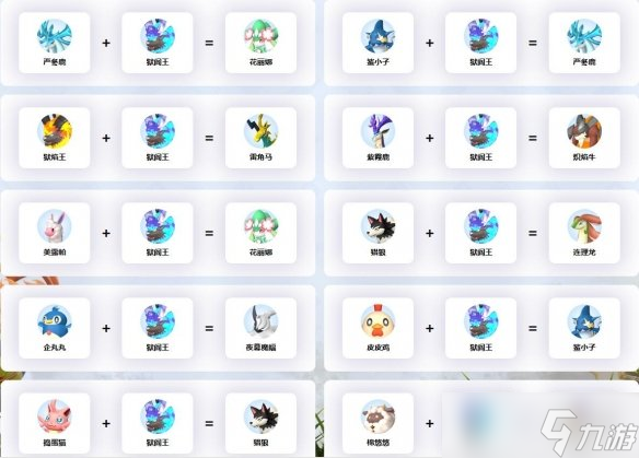 《幻兽帕鲁》狱阎王配种公式一览