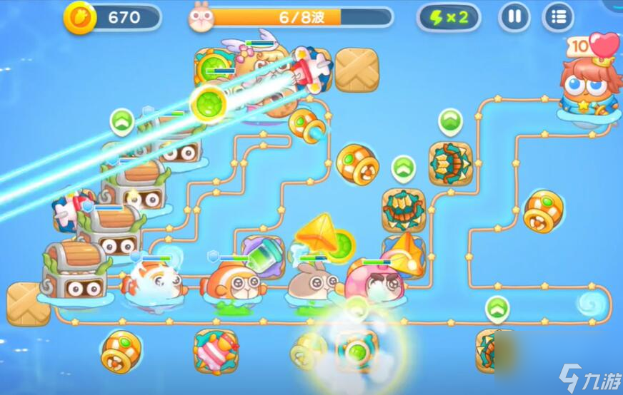 保卫萝卜4海的闺女第26关攻略