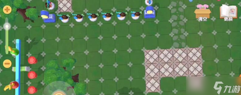 摩尔庄园手游怎么把家具悬空