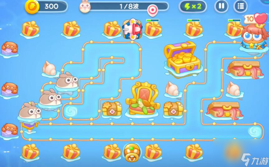保卫萝卜4海的闺女第26关攻略
