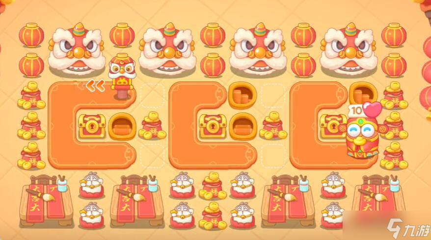 保卫萝卜4新春大集第6关攻略