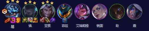 《云顶之弈》s3.5剑圣阵容攻略
