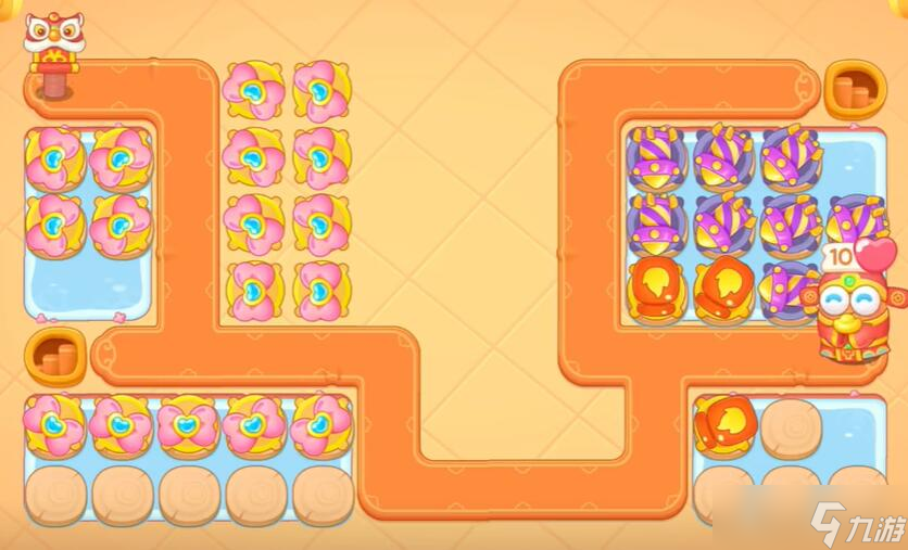 保卫萝卜4新春大集第12关攻略