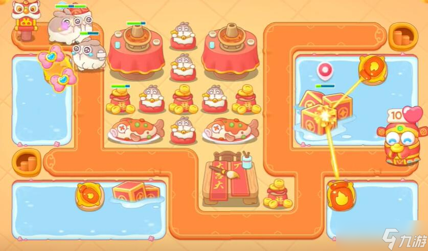 保卫萝卜4新春大集第12关攻略