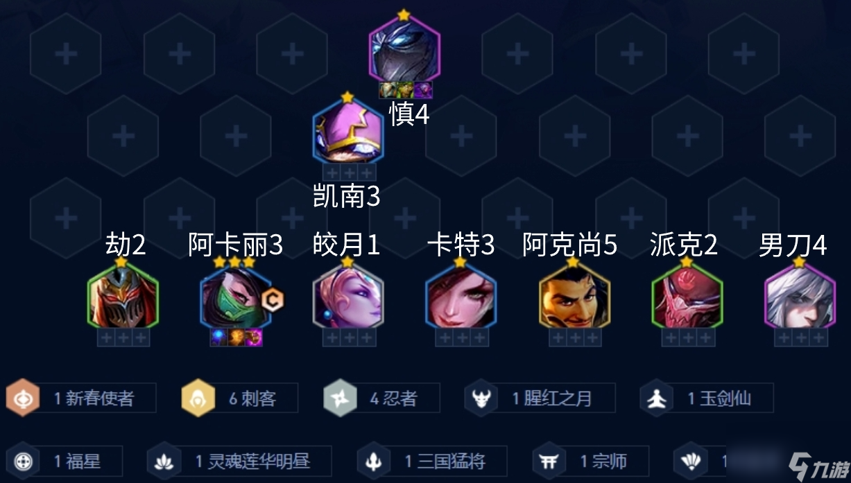 金铲铲之战忍刺阿卡丽阵容搭配推荐,金铲铲之战忍刺阿卡丽阵容怎么搭配