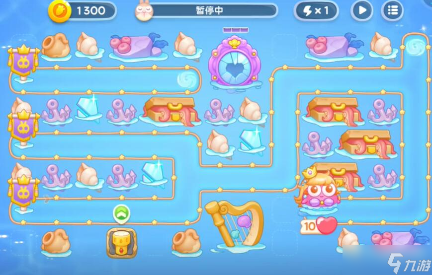 保卫萝卜4海的闺女第17关攻略