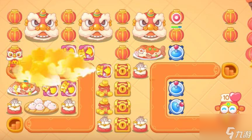 保卫萝卜4新春大集第九关怎么过