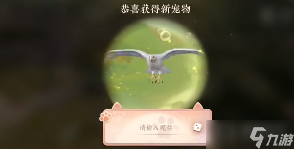 《逆水寒》手游鹰宠物获得方法