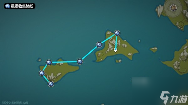 《原神》4.4嘉明养成指南 星螺收集路线