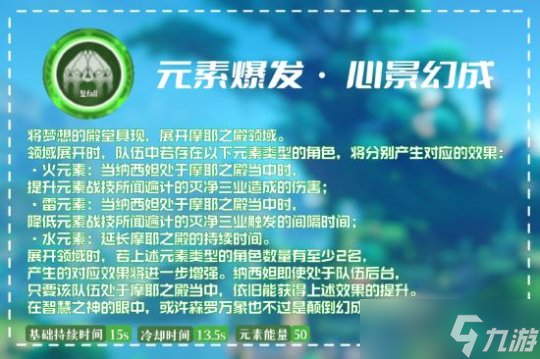 小草神角色攻略心得，草神角色天賦分析