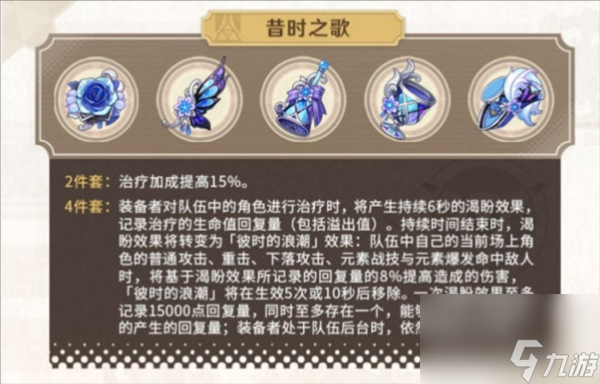<a id='link_pop' class='keyword-tag' href='https://www.9game.cn/yuanshen/'>原神</a>昔时之歌适合哪些角色 4.3圣遗物搭配攻略