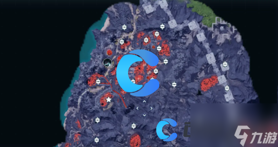 《幻兽帕鲁》火山龙蛋点位图分享