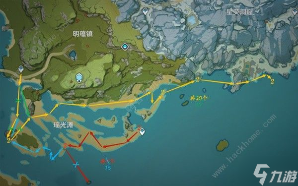 原神星螺采集位置大全2024 最新星螺收集路线一览