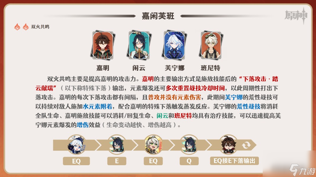 《原神》嘉明角色攻略大全