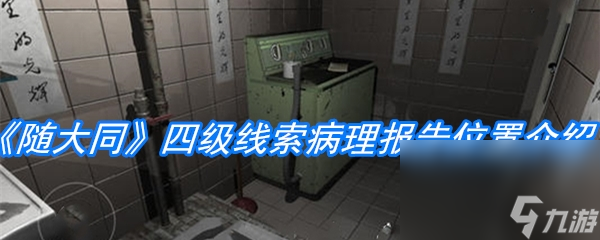 《随大同》四级线索病理报告位置介绍