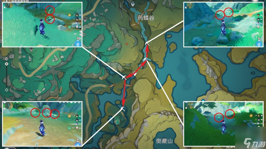 原神清水玉收集路线汇总 清水玉高效收集路线一览