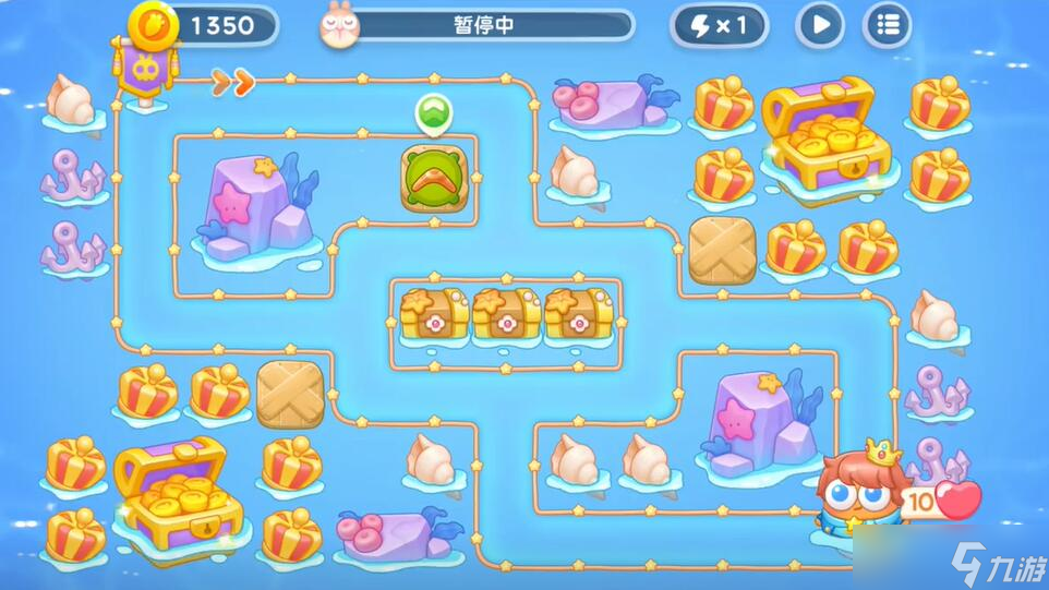 保卫萝卜4海的闺女第35关攻略