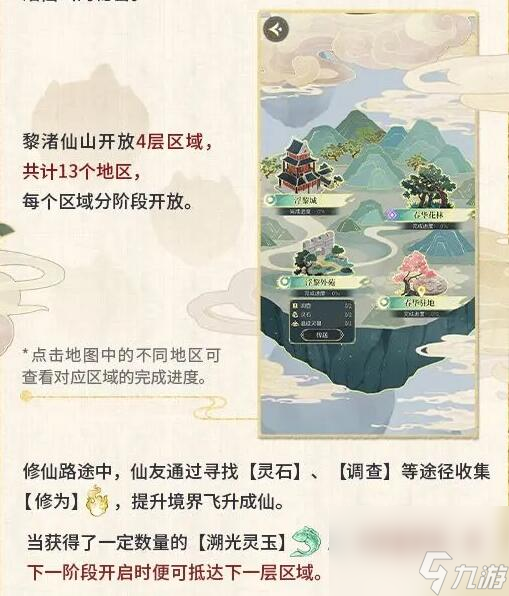 未定事件簿红尘共长生玩法说明：探秘黎渚仙山结伴飞升问道