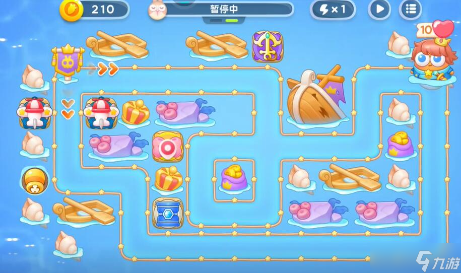 保卫萝卜4海的闺女第33关攻略