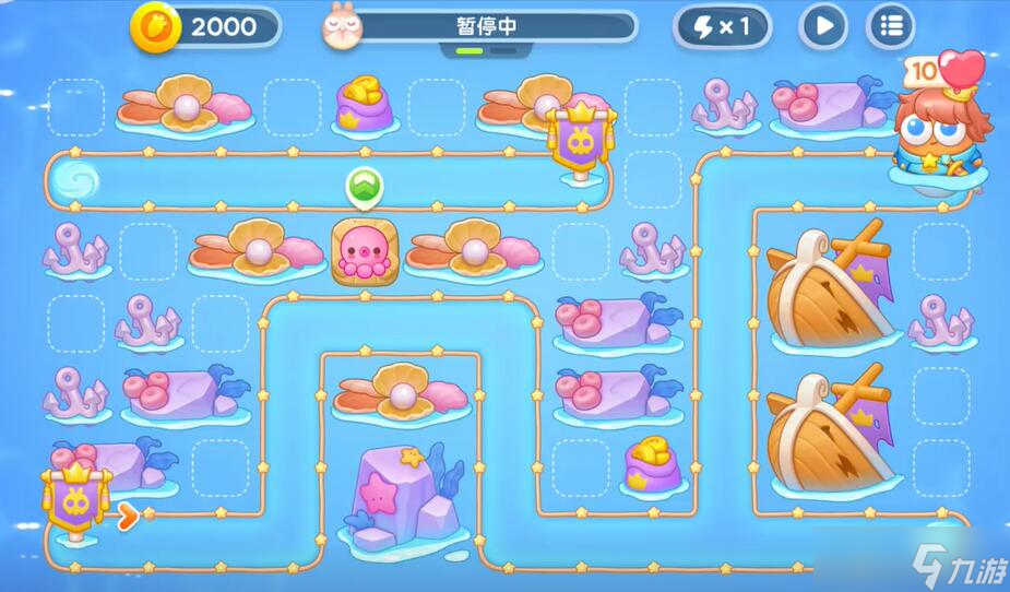 保卫萝卜4海的闺女第45关攻略