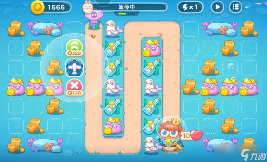 保卫萝卜4海的闺女第33关攻略