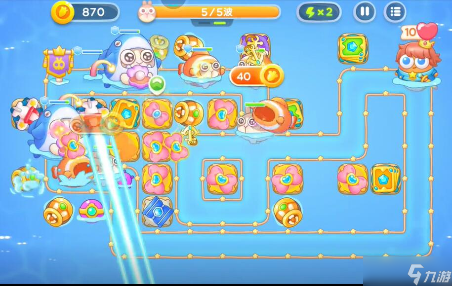保卫萝卜4海的闺女第三十三关怎么过关