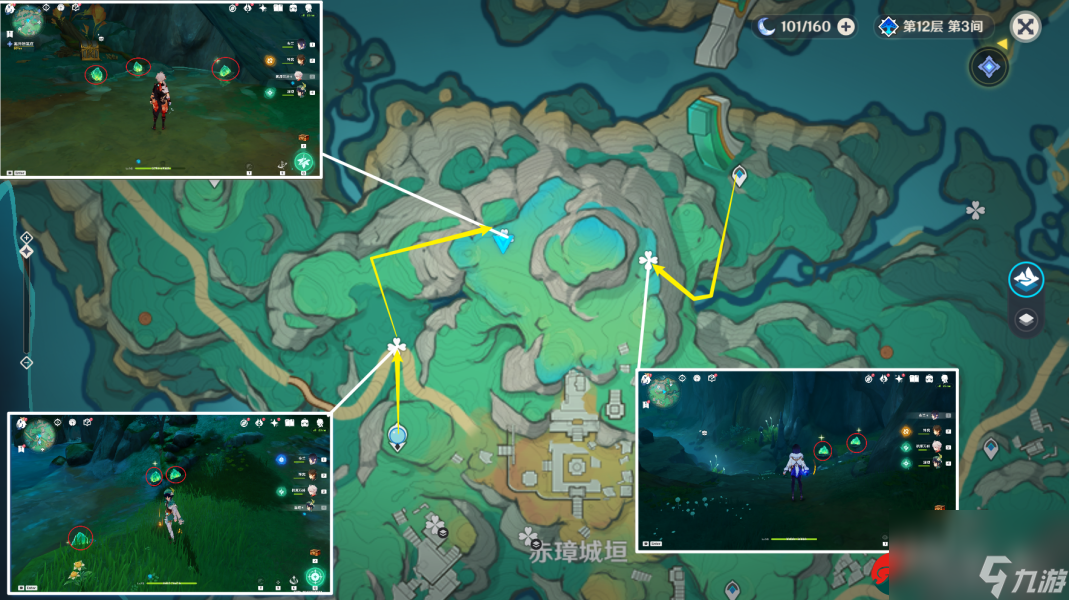 原神清水玉采集位置在哪里-原神清水玉全部采集路线介绍