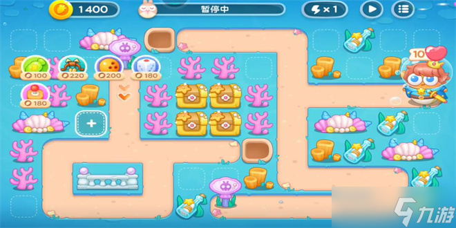 保卫萝卜4海的闺女第31关攻略