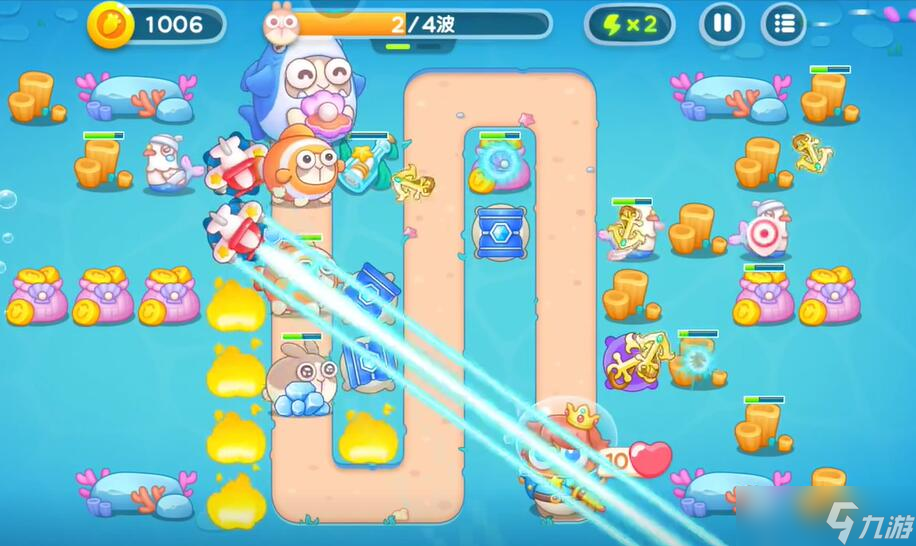 保卫萝卜4海的闺女第三十三关怎么过关