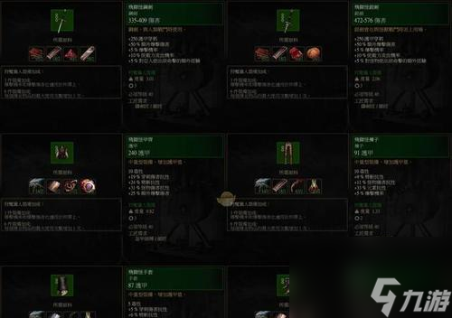 影之刃3赤黑华服属性加成一览