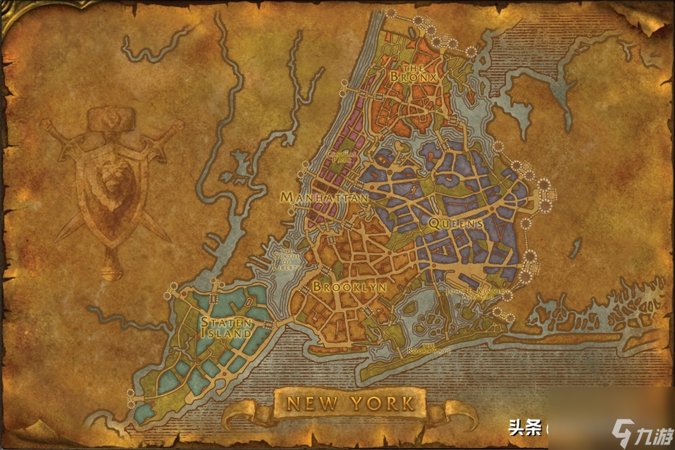 魔兽世界各国地图详解：全球地图分布与特 *** 域介绍