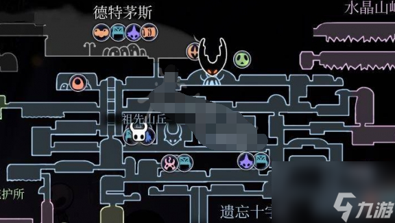 空洞骑士地图