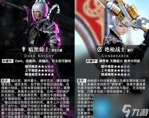ff14所有職業(yè)詳細介紹-職業(yè)圖鑒2024