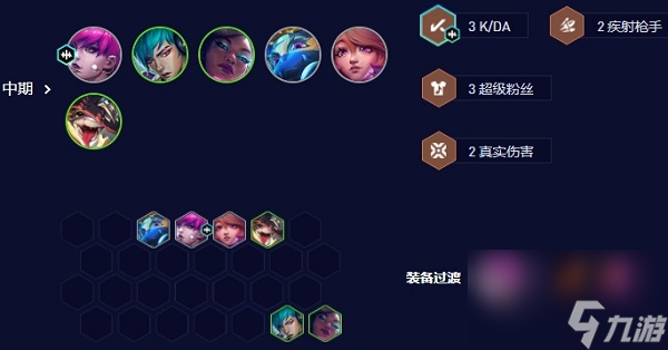 云顶之弈s10赛娜阵容推荐