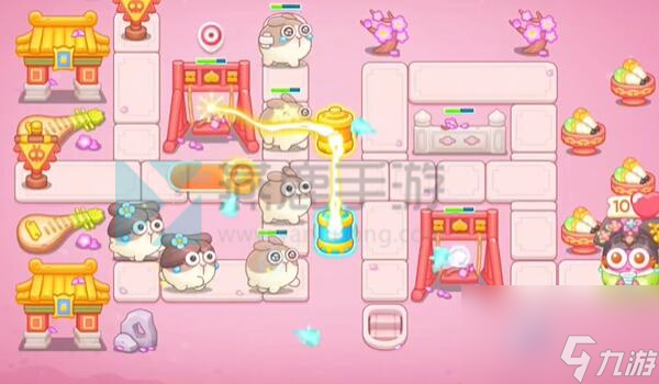 保卫萝卜4秋妃传第17关攻略