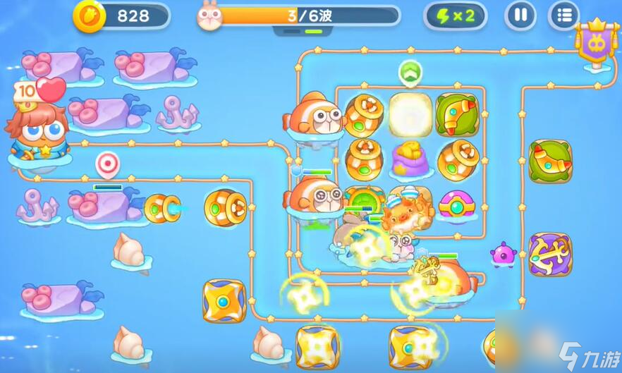 保卫萝卜4海的闺女第五十关怎么过